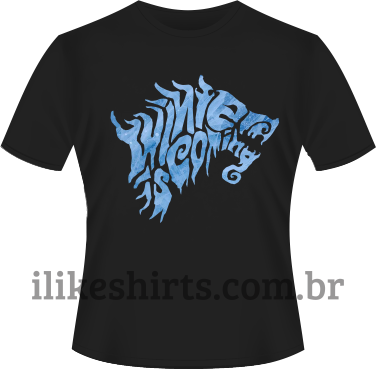 Camiseta - Game of Thrones - Winter is Coming
