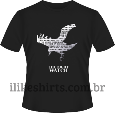 Camiseta - Game Of Thrones - Night Watch