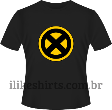 Camiseta - Xmen - Amarelo