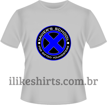 Camiseta - Xmen - Azul