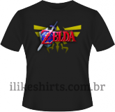 Zelda - Logo dourado