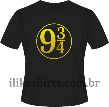 Camiseta - Harry Potter - Plataforma 9 3/4